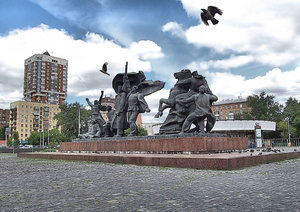 Площадь краснопресненская застава